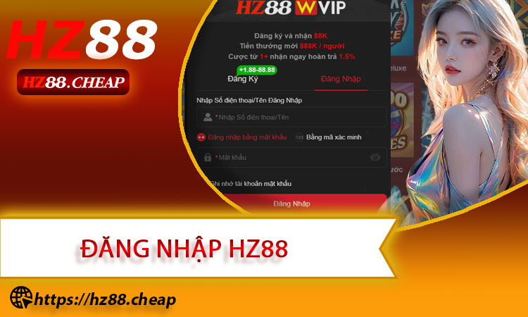Đăng nhập HZ88